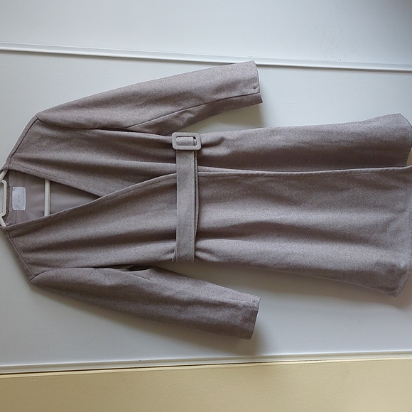 OAK + FORT Jackets & Blazers - Oak+Fort Taupe Coat